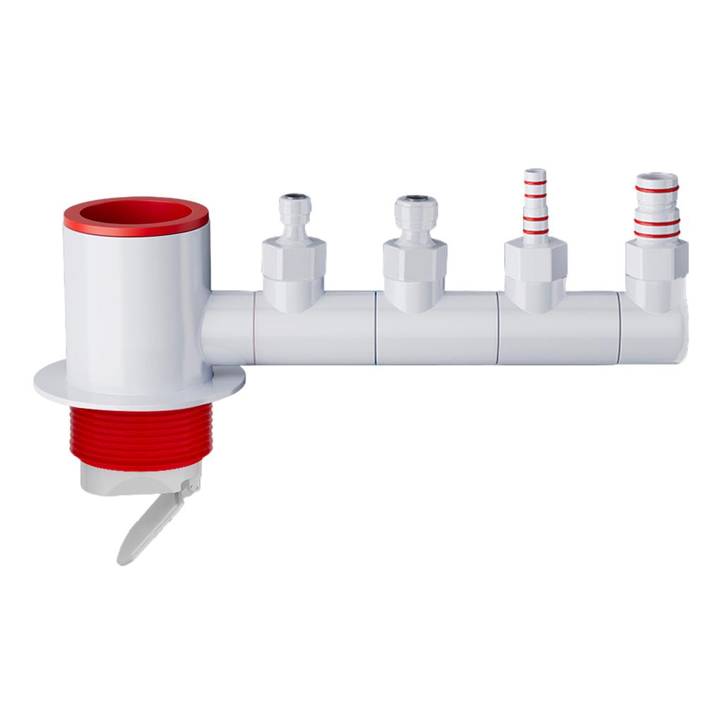 Кухонный Ванный Соединитель Сливной Трубы Универсальный Тройник Соединитель Сливной Трубы Кухонные Ванные Фильтры Для Дренажной Трубы