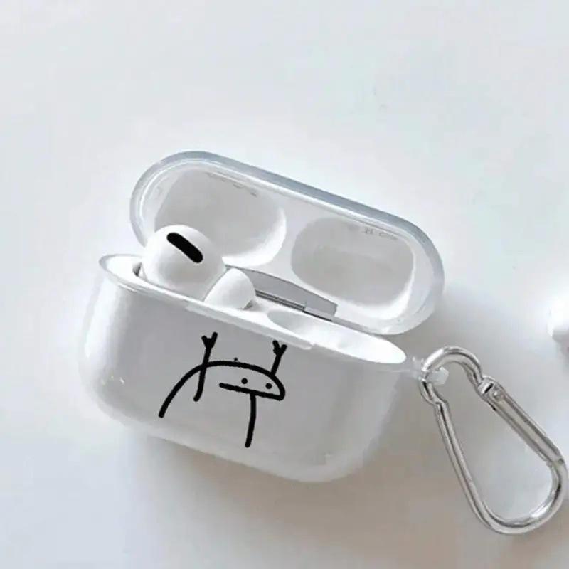 Новый мультяшный человечек для беспроводных Bluetooth-наушников Apple AirPods 1 / 1 чехол AirPods Pro