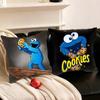 C-Cookie-M-Monster Различные Размеры Квадратная Наволочка Для Автомобиля Дома Спальни Декор