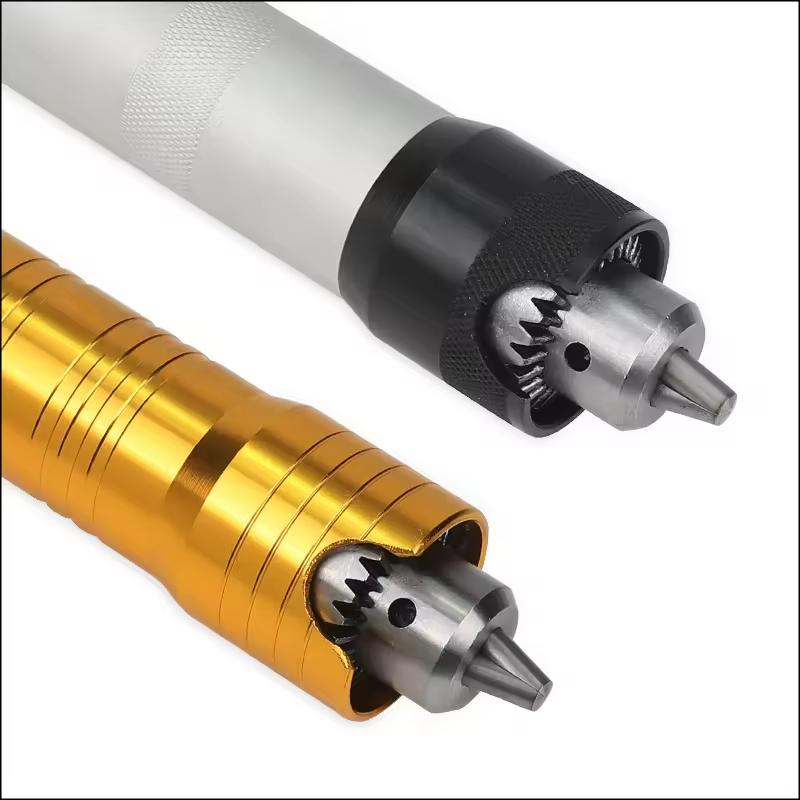 4/6mm Jewelry Tools Steel Hanging Grinder Engraver Multifunctional with Flexible Shaft Tube Extension Steel Hand Piece Chuck