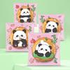 100Pcs Cute Bear Cartoon Self-Adhesive Bags For Snacks, Cookies & Cranberry Treats - Perfect For Parties & Gifts