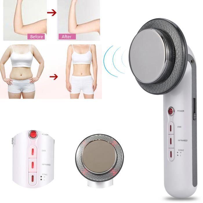 Machine de Minceur Ultrasonique - Soin de Corps - 12W - 5 Modes - Infrarouge - EMS