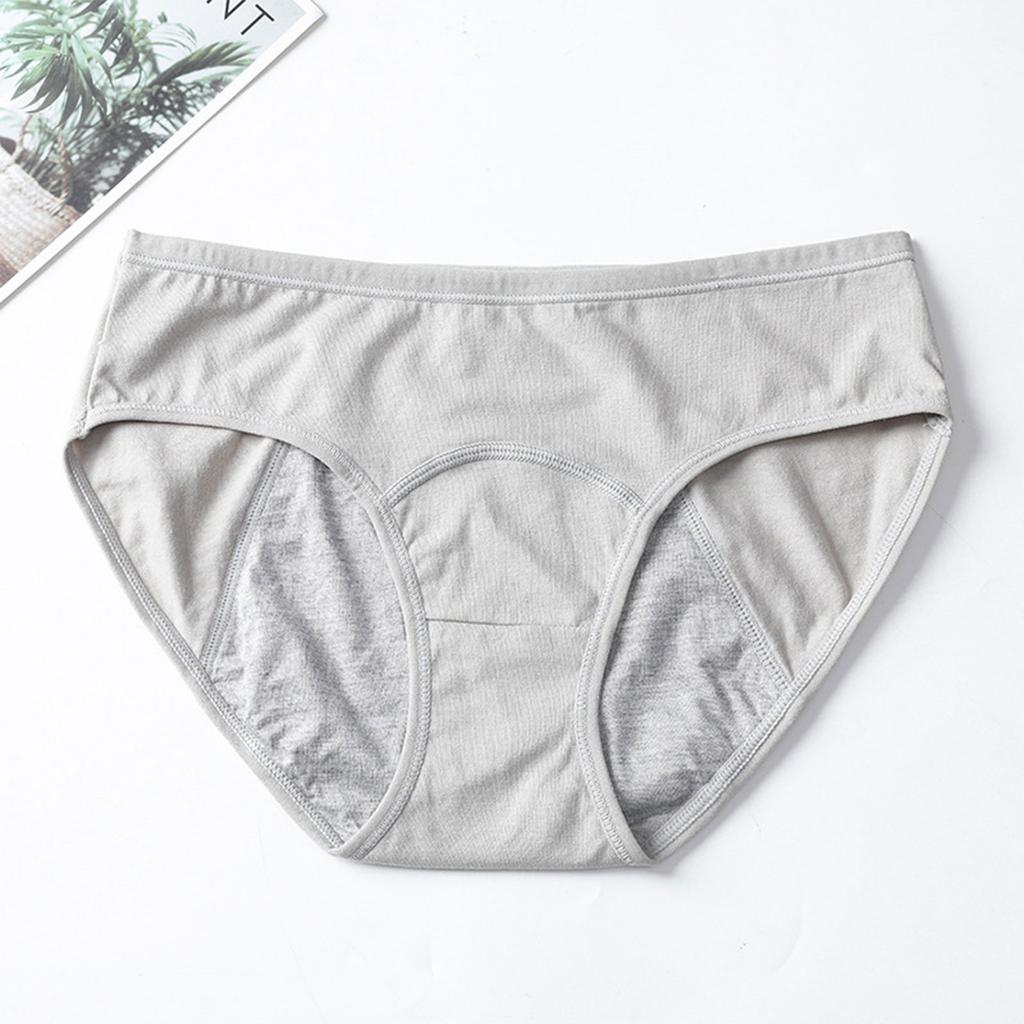 Women'S Menstrual Panties Mid-Waist Cotton Postpartum Women'S Panties Fully Covered Panties
