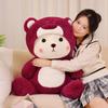 36-55 см плюшевая кукла-медведь-панда с капюшоном, мультяшное животное в зоопарке, плюшевая подушка для сидения, подарок