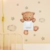 Sticker Durable Pvc Material Wide Use Ornament Bear Wall Sticker Cartoon Boys And Bedroom Wall Sticker Wall Sticker