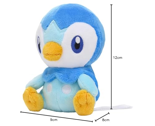 Оригинальная плюшевая игрушка Pokémon Center Pokémon fit Piplup 12 x 8 x 9 см (В x Ш x Г)