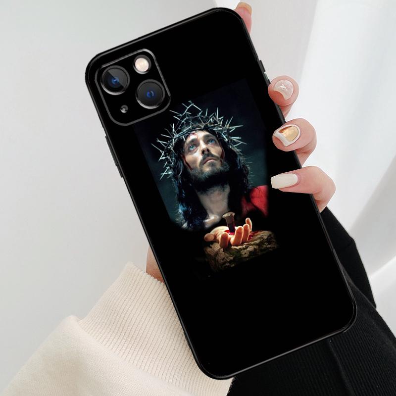 Чехол для телефона Христианский Бог Иисус Христос Для iPhone 17 Pro Max 15 14 13 11 12 16 Pro Max mini 15 16 Plus 16e 17 Air Cover