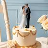 Элегантный свадебный пластиковый топпер для торта Жених и Невеста Идеально подходит для помолвок, девичников и юбилеев