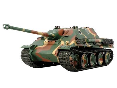 Tamiya 1/16 Серия Большие танки №10 Немецкий армейский истребитель танков Ягдпантера Поздняя модель Демонстрационная модель Пластиковая модель 36210