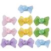 10Pcs/Set Lovely Pets Hair Clips Bowknot Clip Hairpins Cats Dogs Hair Accessories
