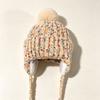 Coldproof Knitted Cycling Hat Windproof Cold Proof Hat Sweet Winter Knit Cap  for Women Girls
