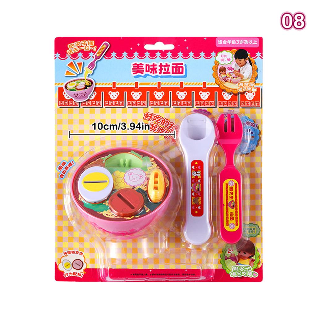 Кормление едой Пудинг Кормление Игрушка Ролевая игра Раннее образование Маленький медвежонок Бенто Лапша Ламиан Игрушка Симуляция Домик Игрушки Для друга