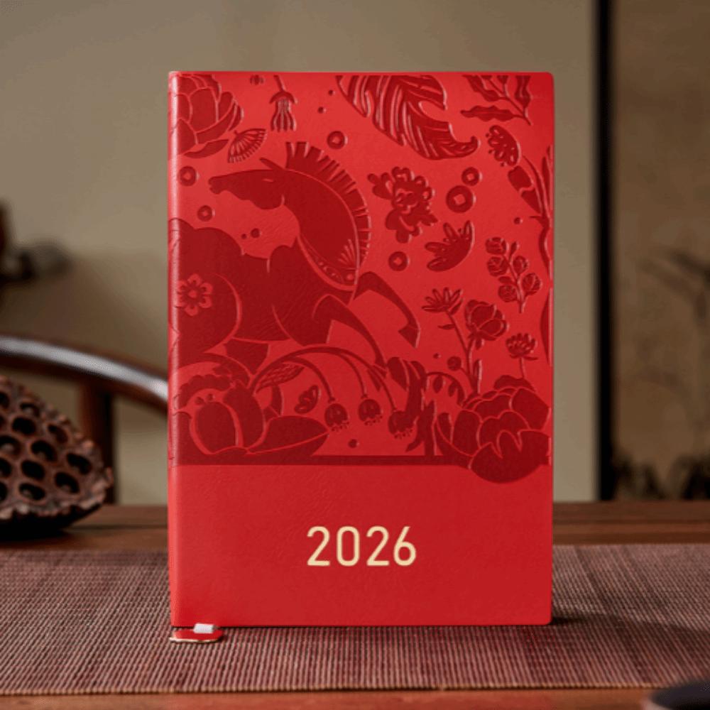 Stationary Office Journal Diary Notepad PU Leather Class lined NoteBook  Student