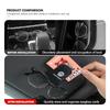 Valve Stems Caps Car Mounted Sun Visor Glasses Clip Leather Eyeglasses Storage For Volkswagen VW Golf 4 5 6 7 Polo Jetta Sagitar ze1