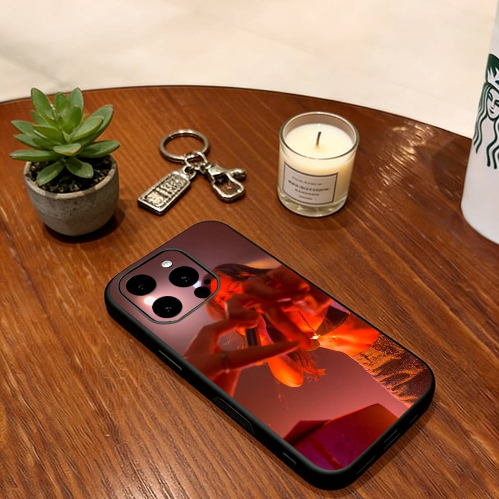 Чехол для телефона певицы Грейси Абрамс Для iPhone 17,16,15,14,13,12,11 Plus,Pro Max,XS,Мягкий силиконовый черный чехол