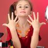Накладные ногти для девочек, Детские акриловые накладные ногти, Прекрасные накладные французские ногти в качестве рождественского подарка для девочки, Дизайн ногтей, Декорация, Легкие, Долго