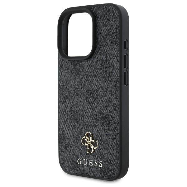 Guess Guhmp16Lp4Sm4Mk Iphone 16 Pro 6.3 Czarny/Black Hardcase 4G Small Classic Magsafe