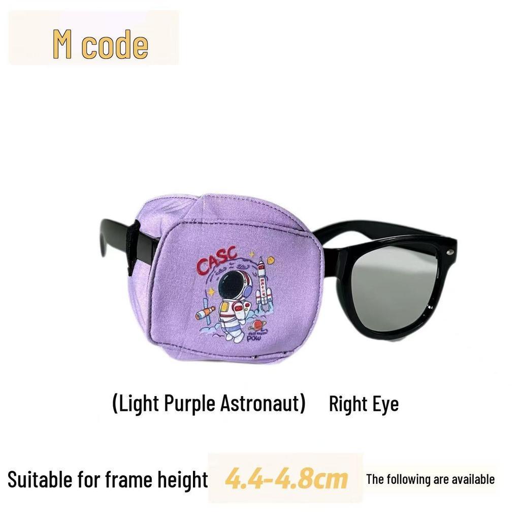 Детский патч для глаз из чистого хлопка при амблиопии для послеоперационных тренировок зрения и коррекции косоглазия/дальнозоркости