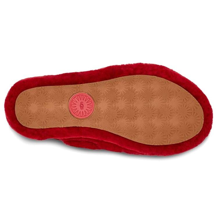 (WMNS) UGG Fluff Yeah Slide 'Ribbon Red' Women's 1095119-RBRD