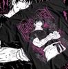 Аниме Jujutsu Kaisen Футболка с принтом Тодзи Фушигуро Летняя мужская и женская футболка Модная свободная повседневная с коротким рукавом 2026 Новая