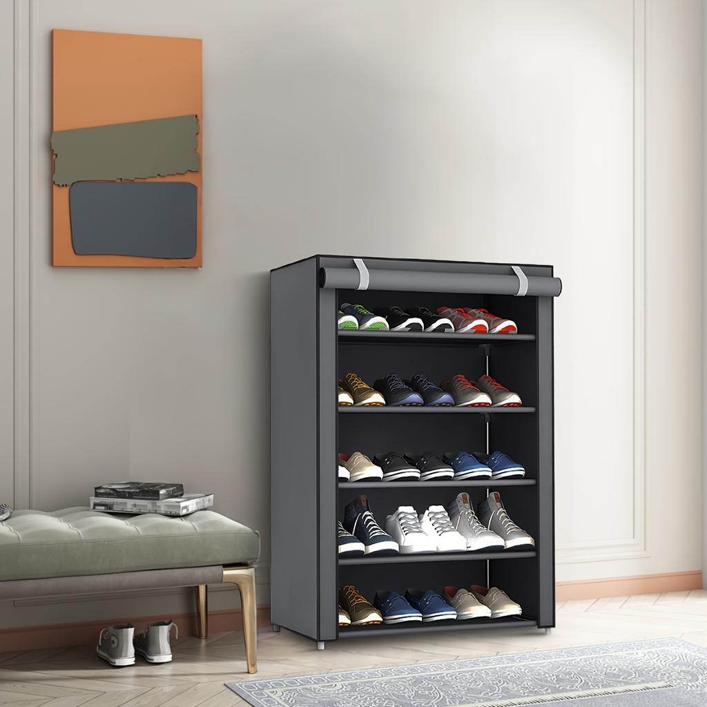 6/8/10-Layer Multifunctional Shoe Organizer - Simple Shoe Rack, Household Dust-proof Storage Shoe Cabinet, Indoor Simple Shoe Cabinet
