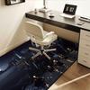 Hogwarts Castle Night Scene Poster Office Mat Home Decor Office Desk Chair Rugs Chair Carpet for office Chair Mat Gift For Halloween & Chris
