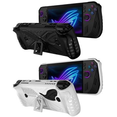 Для ASUS ROG ALLY X Защитная крышка для игровой консоли с подставкой Мягкий защитный чехол из ТПУ Протектор Чехол Рукав Игровые аксессуары