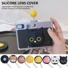 Силиконовая крышка передней линзы Защитная бленда для объектива моментальной камеры Пылезащитная Водонепроницаемая для Fujifilm instax mini EVO