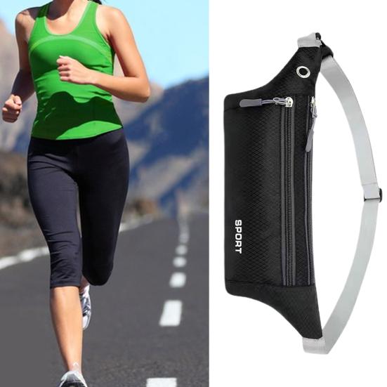 Fanny Pack Multifunction Adjustable High Capacity Multi-pocket Zipper Closure Storage Tear-resistant Outdoor Sports Waist Bag Daily Use