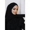 Snap Fastened Ready Practical Hijab Daily And Pool Bonnet Hijab Women's Shawl Scarf