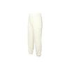 Solid Color Loose Cuff Casual Pants Women Bottoms White F11W317801F-WT