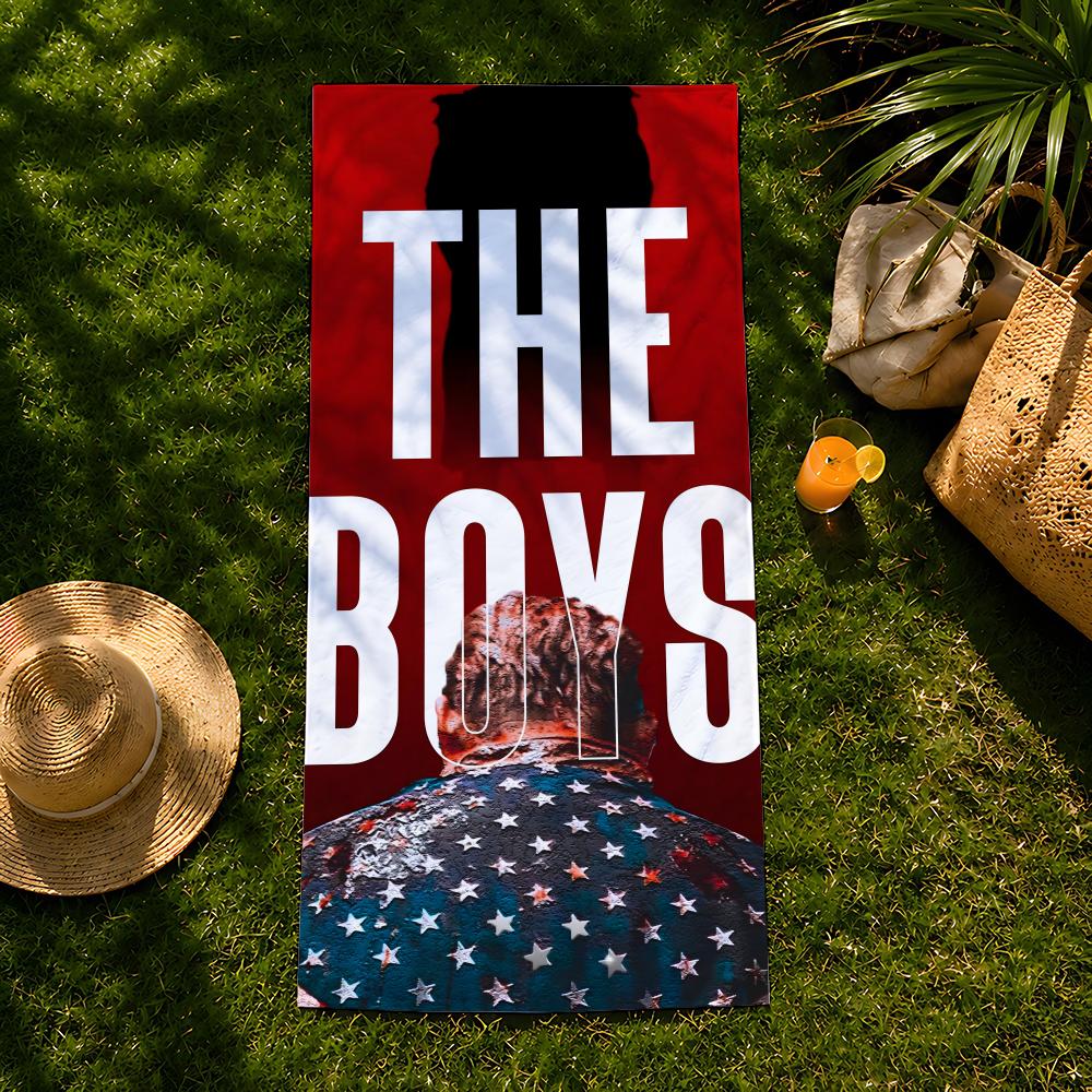 Драма Т-The B-Boys Полотенце Пляжное Полотенце, Быстросохнущее Впитывающее Полотенце Для Ванны Для Плавания, Спортзала, Кемпинга, Отдыха На Природе Горячий