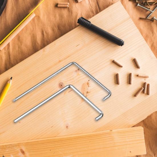 2 шт. Ключ для регулировки окна Компактный Портативный Универсальная совместимость Удобный Шестигранный ключ Инструмент для обслуживания окна и велосипеда