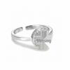 CHHC Adjustable Women's Cubic Zirconia Ring with Gift Box