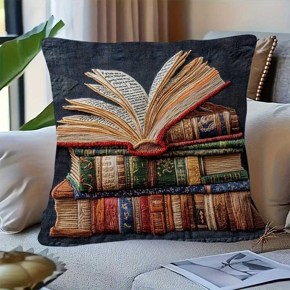 1 шт. Креативная наволочка с узором Милая декоративная подушка Креативная наволочка для подушки-кошки Домашний декор