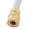 U Shaped Pressure Washer Extension Wand with 5 Nozzles Pressure Washer Curved Rod  Window Washing