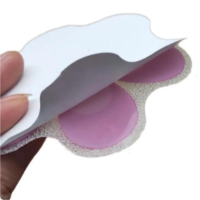 Self Adhesive Removable Non Slip Frosted Stickers for Shower Bathtub Colors Flower Waterproof Stickers Safety Anti Slip Stickers