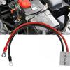 Удлинительный кабель с разъемом 50А, провод 12AWG с клеммой-кольцом M8, водозащищенный кабель разъема для зарядки аккумулятора