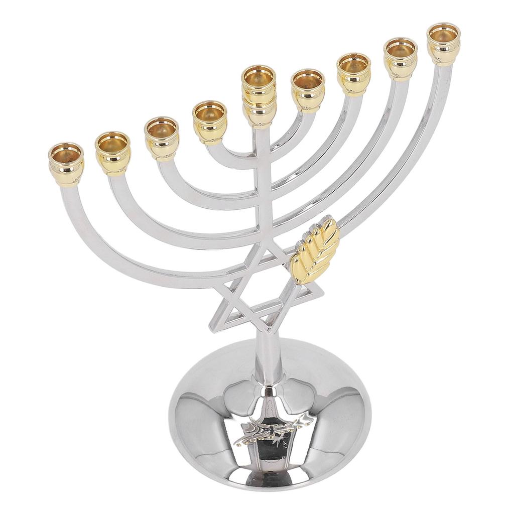 9 Arm Candle Holder Rust Prevention Exquisite Simple Metal Candle Holder for Home Decoration