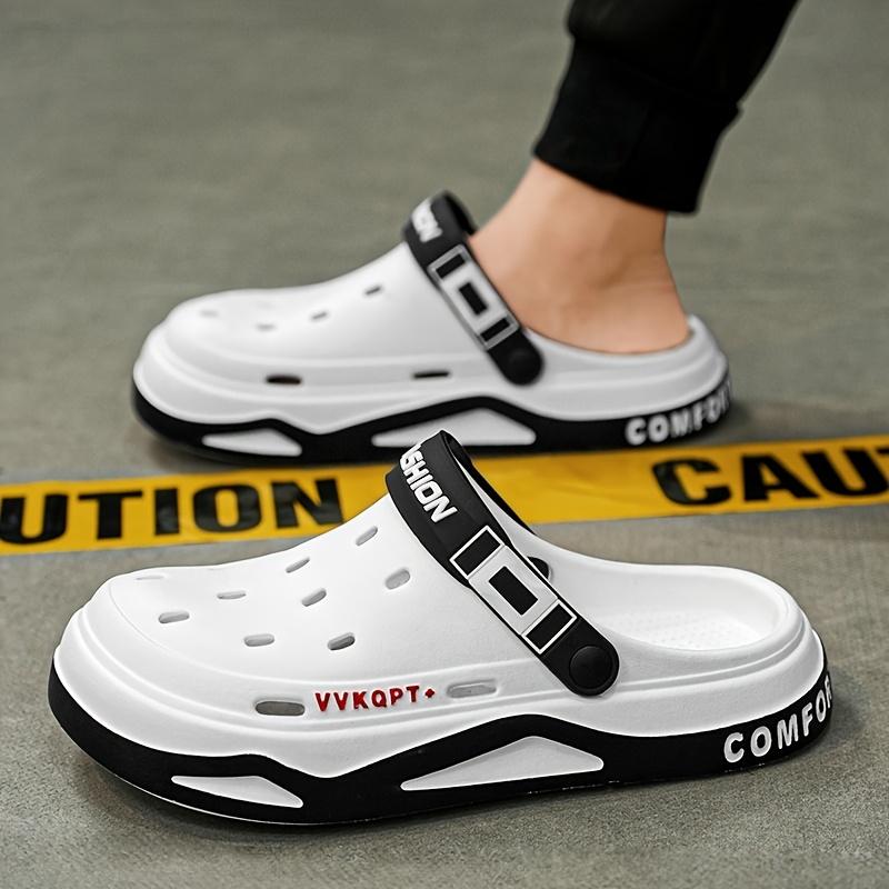 Удобные повседневные нескользящие тапочки унисекс из ЭВА с дышащей стелькой и мягкой подошвой, пляжные сандалии