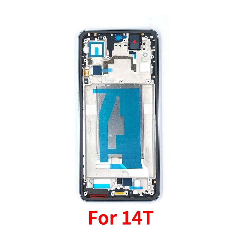 Для Xiaomi 14T Средняя рамка Корпус Передняя рамка LCD Панель крышки Боковая рамка