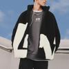 Li Ning Sports Lifestyle Series Color Block теплая свободная короткая куртка из овечьего флиса куртка унисекс черная AFDT947-2