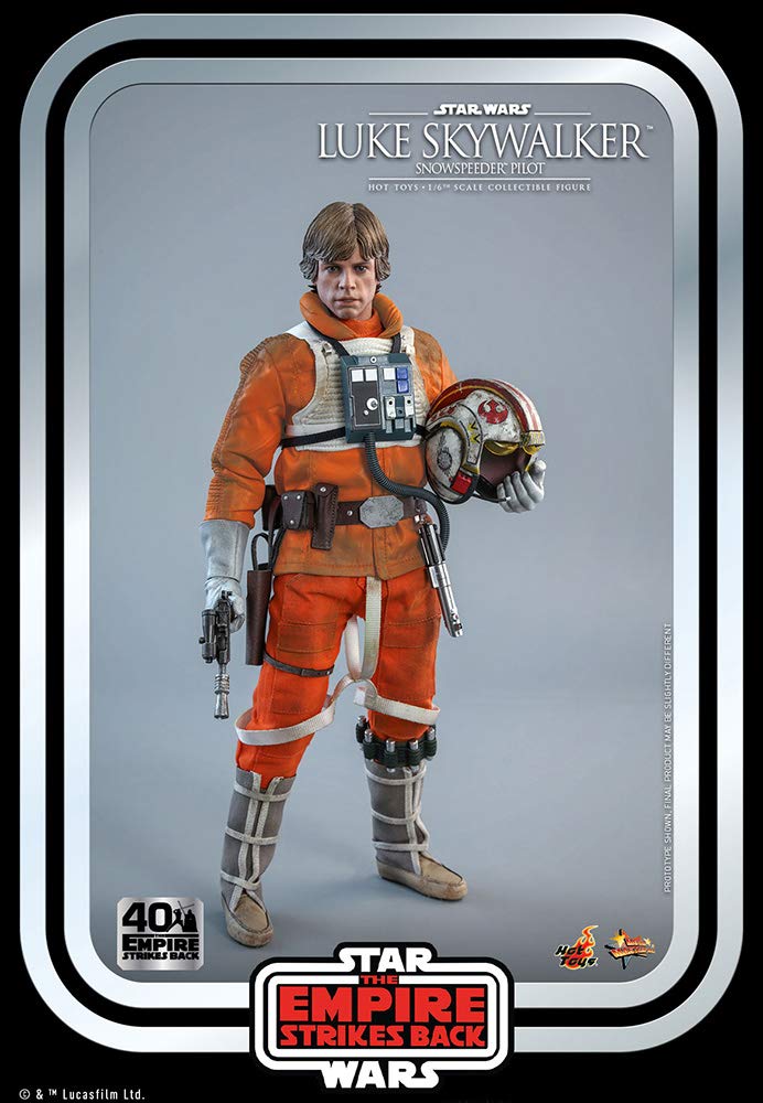 Movie Masterpiece Star Wars Episode Empire Strikes Back Luke Skywalker Pilot Anniversary Scale Figure V/The (Snowspeeder Version) [40th Edition] 1/6