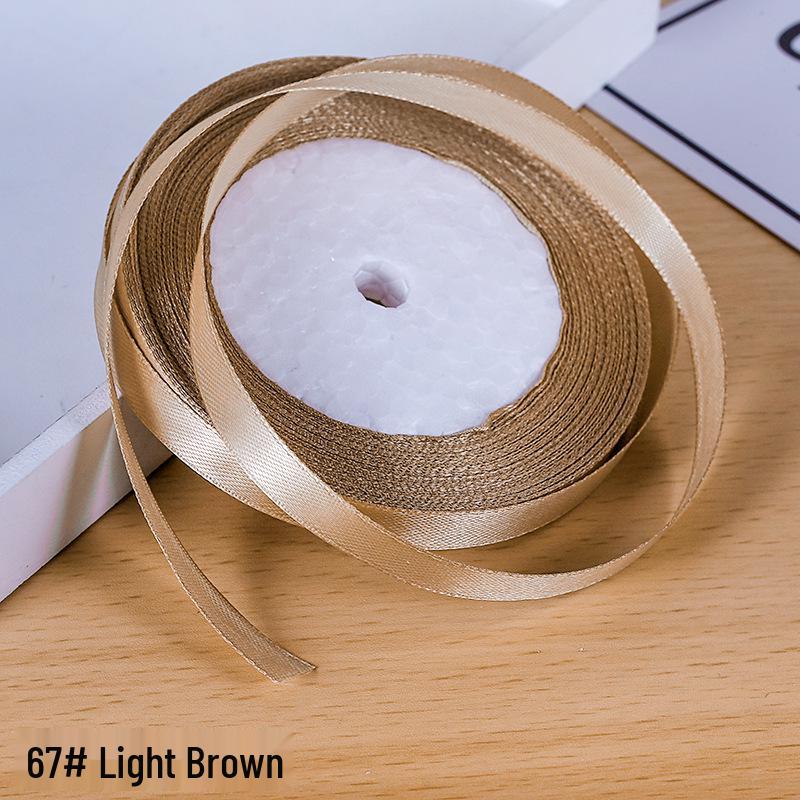 1 см атласная лента для украшения подарочной коробки и бантов, специальная для трансграничной торговли
