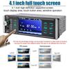 Умный AI Магнитола 1 DIN Авторадио Mirror Link RDS AM FM Приемник 4-USB 4,1-дюймовый IPS Сенсорный Экран MP5 Видеоплеер