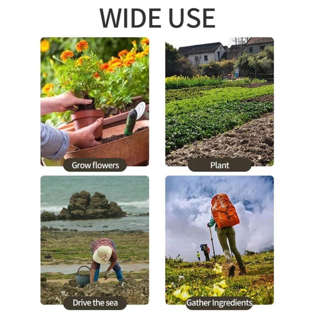 Портативная Садовая Лопата с Весами для Почвы Бонсай, Садовая Лопата для Копания, Встроенное Удаление Сорняков, Маленькая Лопата для Посадки в Саду