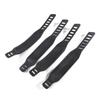 2Pairs Adjustable Fitness Bike Pedals Detachable Toe Pedal Straps Belts  Home or Gym