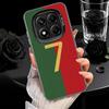 Чехол для телефона с футбольными номерами 7 10 19, ударопрочный, для Xiaomi Redmi Note 15 14 13 12 Pro Plus 11 11S 11T 5G, защитный чехол от падения