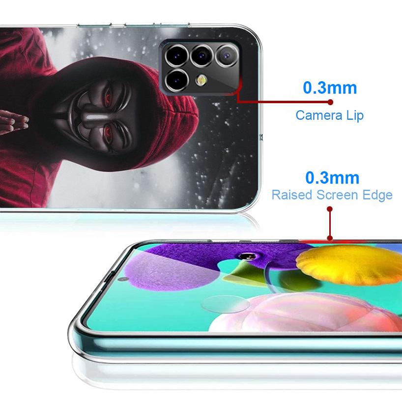 Anonymous V Mask Phone Case For Samsung Galaxy A17 A16 A15 A14 A13 A57 A56 A55 A54 A53 A37 A36 A35 A34 A33 A26 A25 A24 A23 Galax
