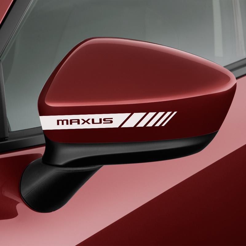 Для Maxus T60 D60 D90 D20 T70 T90 G10 G20 G50 G90 V80 V90 Euniq 5 6 2 шт. Наклейки на крышки боковых зеркал заднего вида автомобиля Автоаксессуары